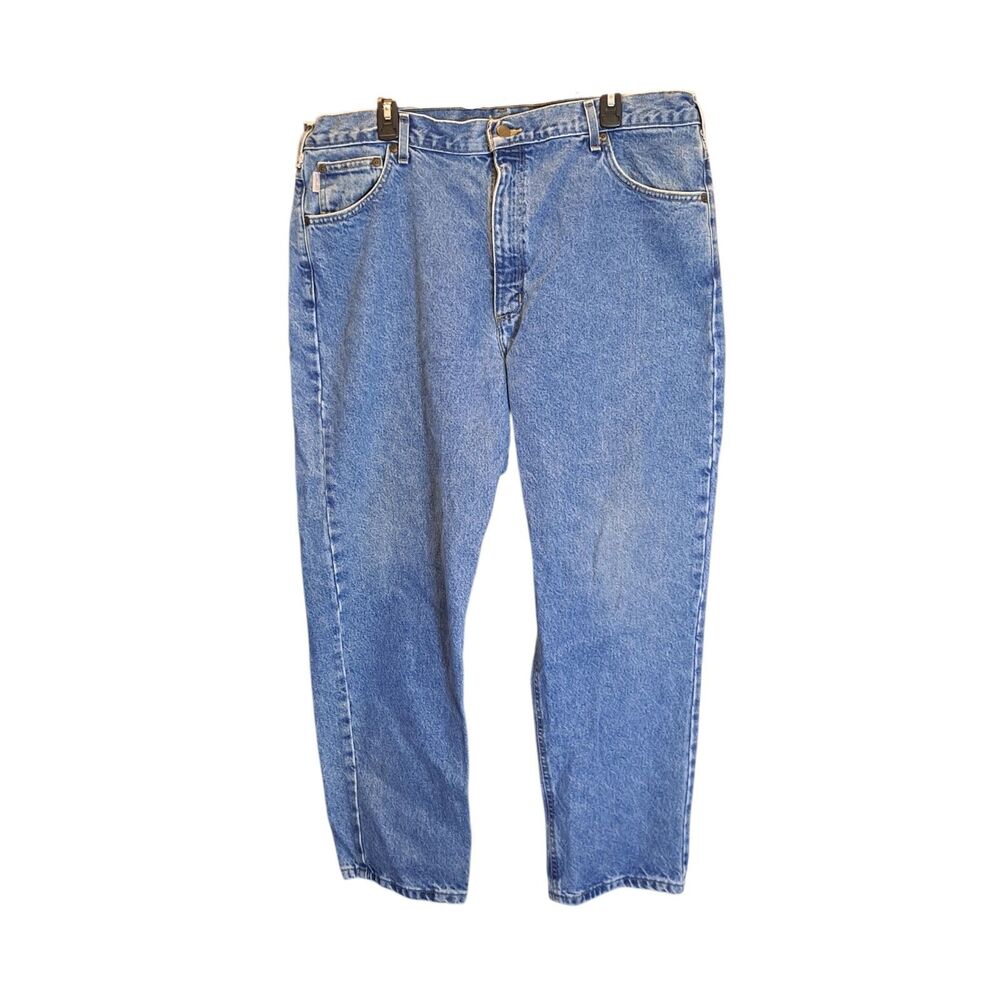 Carhartt Jeans Mens 42 X 30 Relaxed Fit Blue Denim